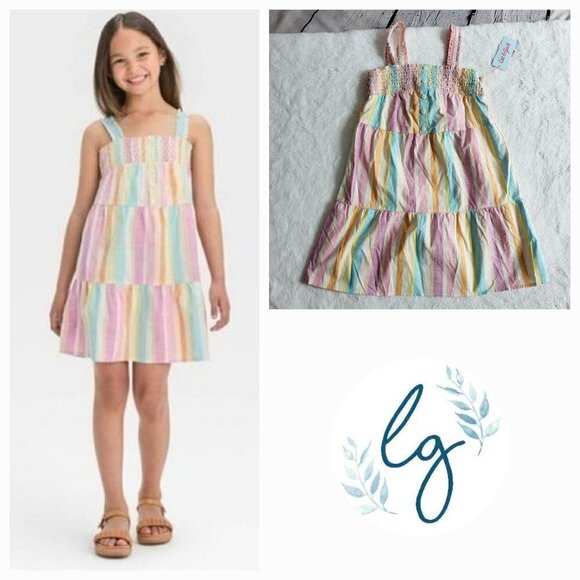 Cat & Jack Other - Cat & Jack Dress, Girls' Sleeveless Short Woven Dress, 3KIDX-K